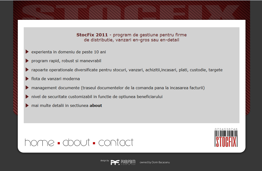 StocFix Program de Gestiune